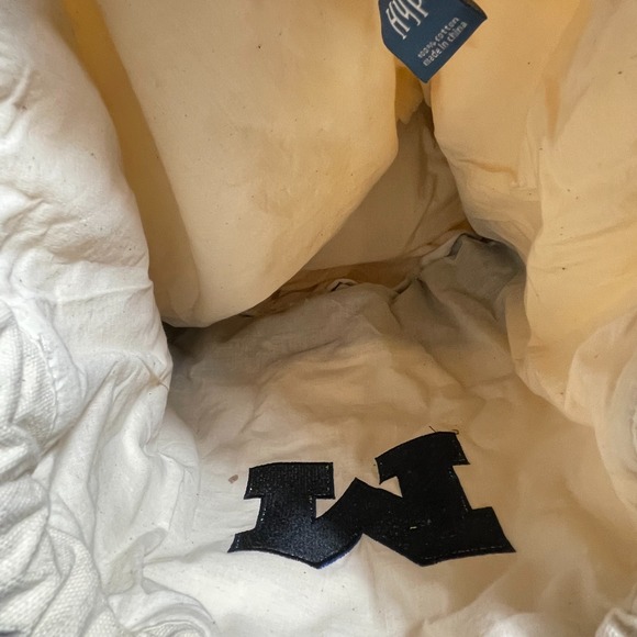 VTG University of Michigan Wolverines Backpack Tote Canvas‎ Tailgate Football UM - Picture 7 of 9